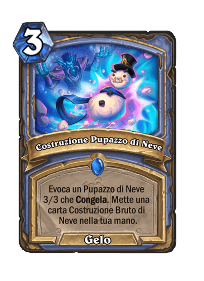 Costruzione Pupazzo di Neve