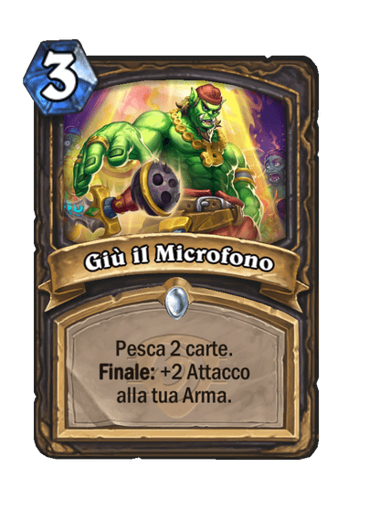 Giù il Microfono