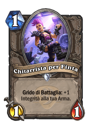 Chitarrista per Finta