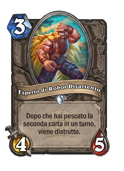 Esperto di Robot Disattento