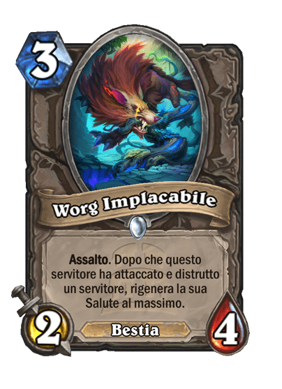 Worg Implacabile