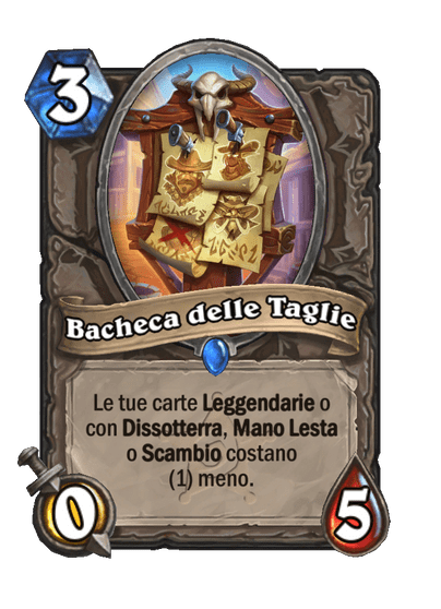 Bacheca delle Taglie