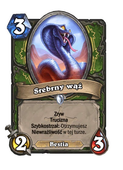 Srebrny wąż