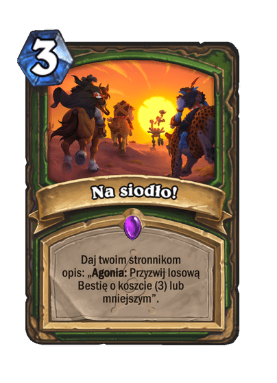 Na siodło!