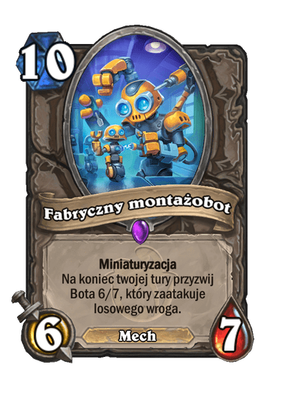 Fabryczny montażobot