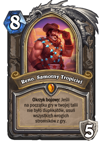 Reno, Samotny Tropiciel