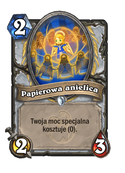 Papierowa anielica