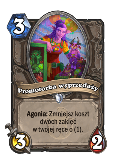 Promotorka wyprzedaży