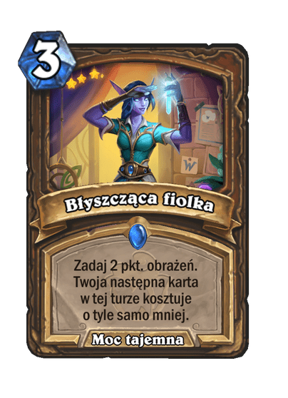 Błyszcząca fiolka