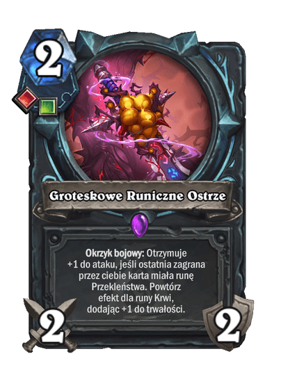 Groteskowe Runiczne Ostrze