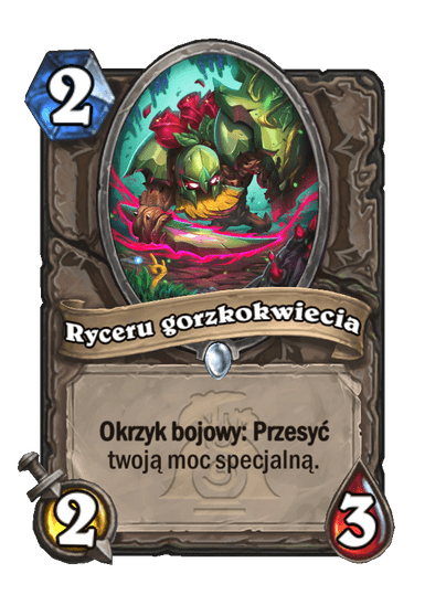 Ryceru gorzkokwiecia