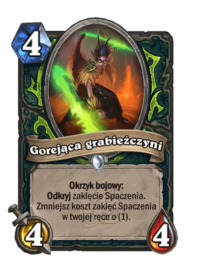 Gorejąca grabieżczyni
