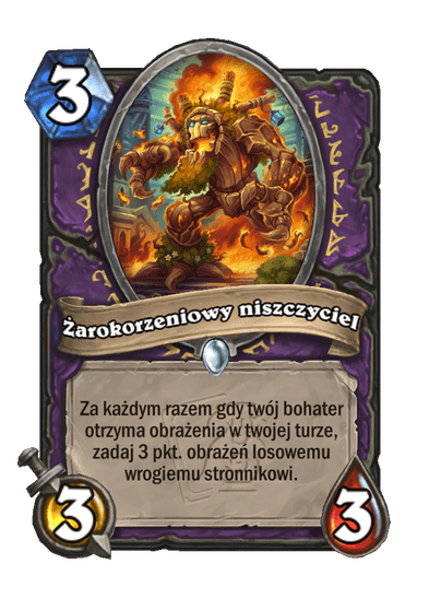 Żarokorzeniowy niszczyciel