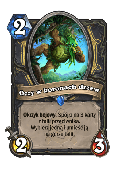 Oczy w koronach drzew