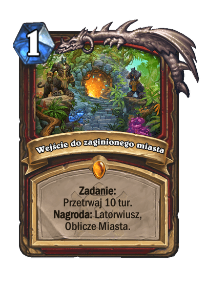 Wejście do zaginionego miasta