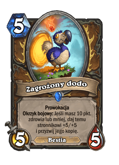 Zagrożony dodo