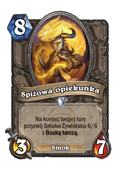Spiżowa opiekunka