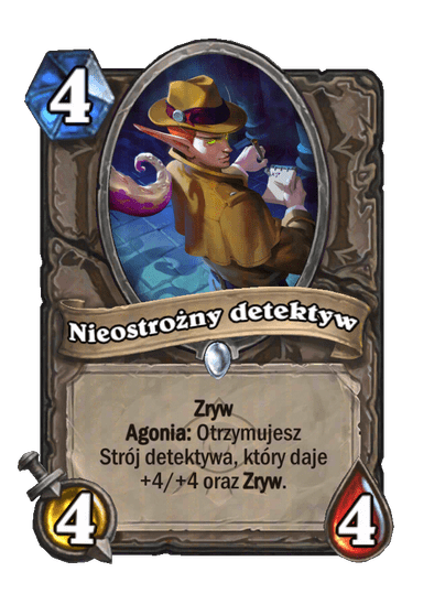 Nieostrożny detektyw