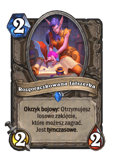 Rozgorączkowana fałszerka