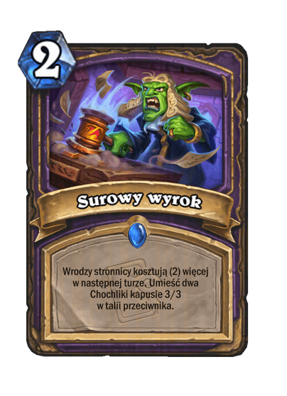 Surowy wyrok