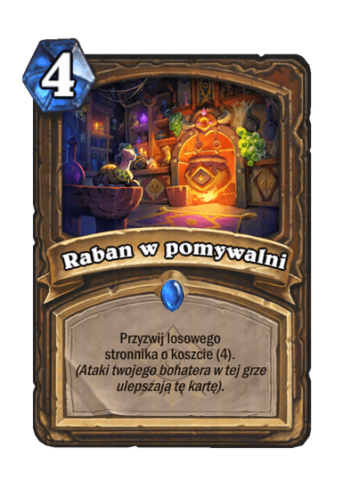 Raban w pomywalni