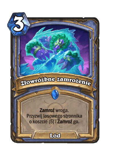 Złowróżbne zamrożenie