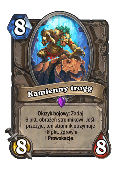 Kamienny trogg