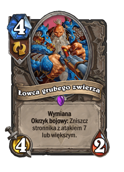 Łowca grubego zwierza (Historyczne)