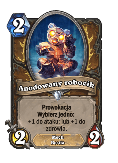 Anodowany robocik