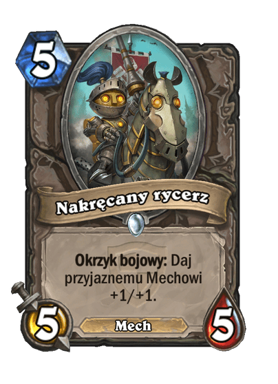 Nakręcany rycerz