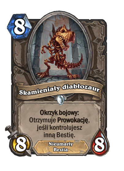 Skamieniały diabłozaur