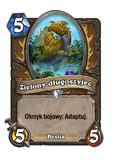 Zielony długoszyjec