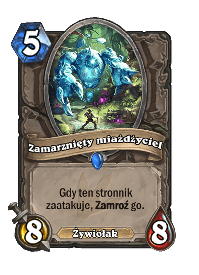 Zamarznięty miażdżyciel