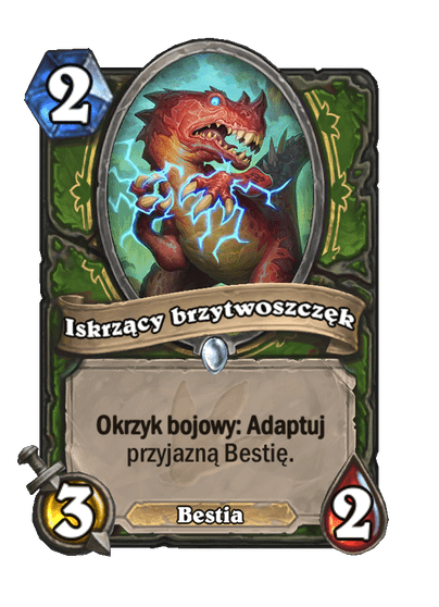 Iskrzący brzytwoszczęk