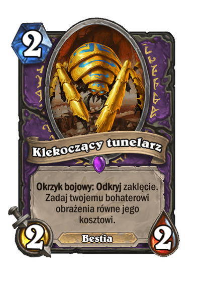 Klekoczący tunelarz