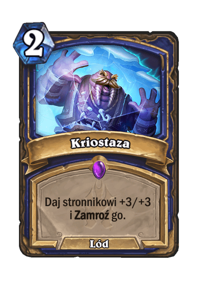 Kriostaza