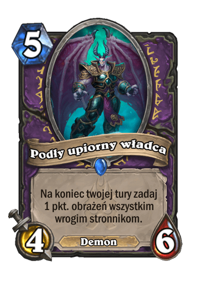 Podły upiorny władca