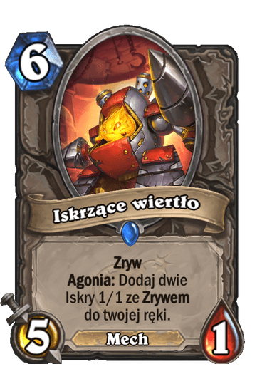 Iskrzące wiertło