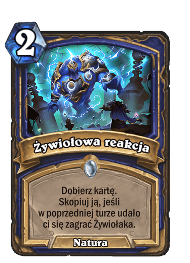 Żywiołowa reakcja