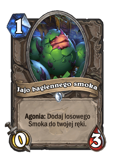 Jajo bagiennego smoka