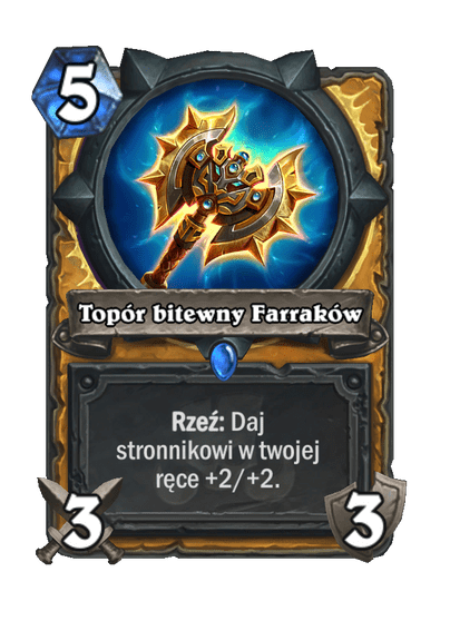Topór bitewny Farraków