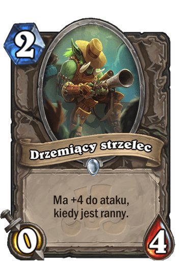 Drzemiący strzelec