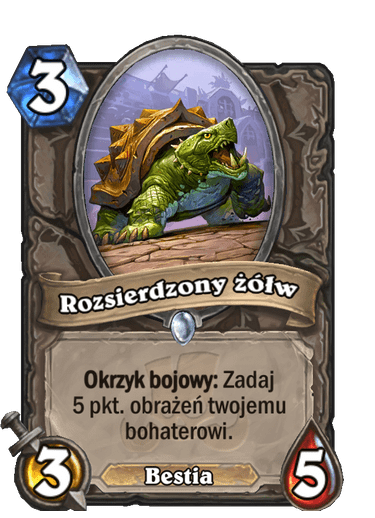 Rozsierdzony żółw