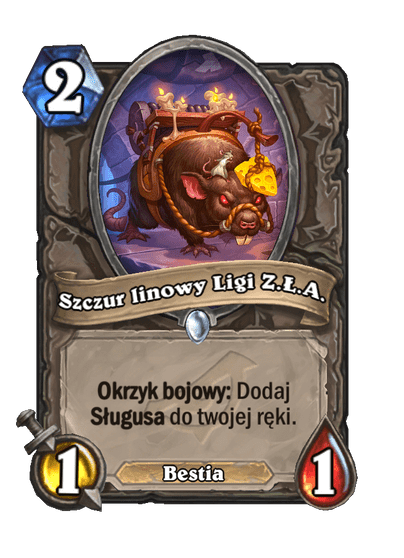 Szczur linowy Ligi Z.Ł.A.