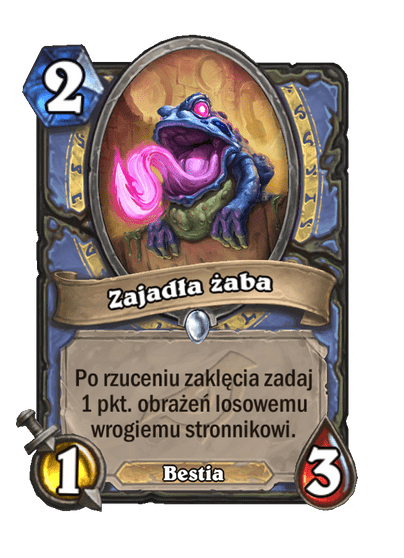 Zajadła żaba