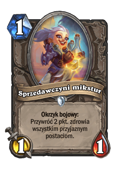 Sprzedawczyni mikstur