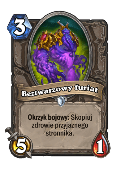 Beztwarzowy furiat