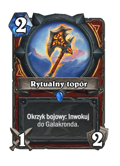 Rytualny topór