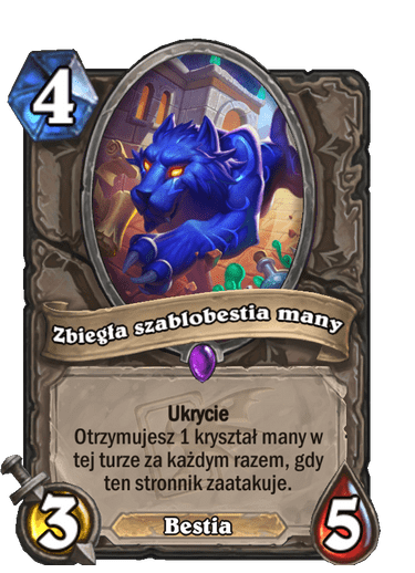 Zbiegła szablobestia many