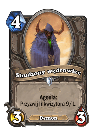 Strudzony wędrowiec
